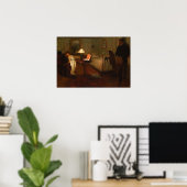 Degas - Interieur Poster (Thuiskantoor)