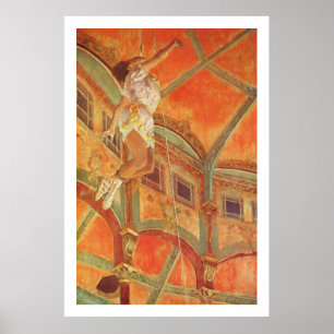 Degas: Miss Lala in de Cirque Fernando Poster