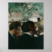 Degas - Orchestra Musicians Poster (Voorkant)