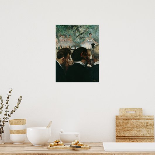 Degas - Orchestra Musicians Poster (Keuken)