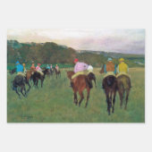 Degas, paardenraces inpakpapier vel (Voorkant 3)