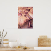Degas Pink Ballerina Poster (Keuken)
