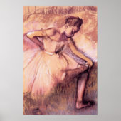 Degas Pink Ballerina Poster (Voorkant)