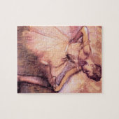 Degas Pink Ballerina Puzzle Legpuzzel (Horizontaal)