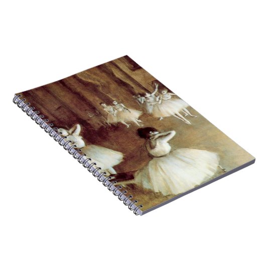 Degas' Rehearsal on Stage Notitieboek (Rechterzijde)