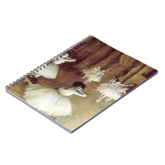 Degas' Rehearsal on Stage Notitieboek (Linkerzijde)