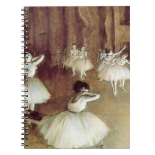 Degas' Rehearsal on Stage Notitieboek