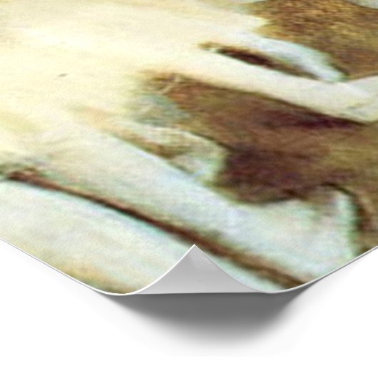 Degas' Rehearsal on Stage Poster (Hoek)