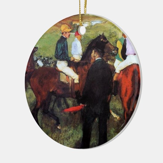 Degas - Renpaarden Kerst Ornament (Links)