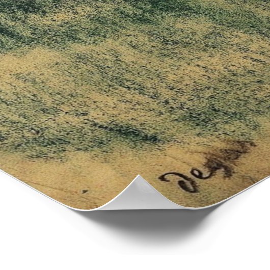 Degas - Russische danser Poster (Hoek)