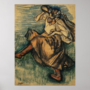 Degas - Russische Danseres Poster