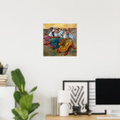 Degas - Russische Danseressen Poster (Thuiskantoor)