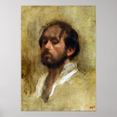 Degas - Self-Portrait Poster (Voorkant)