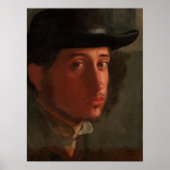 Degas - Self-Portrait Poster (Voorkant)