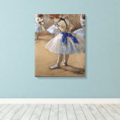 Degas Studie van een Danser  Canvas Afdruk (Insitu (Houten vloer))