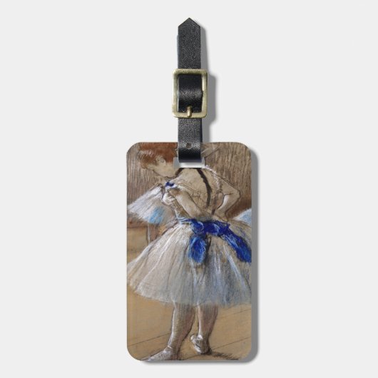 Degas Study of a Dancer Bagagelabel (Voorkant verticaal)