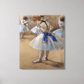 Degas Study of a Dancer Canvas Afdruk (Voorkant)