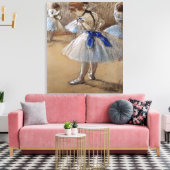 Degas Study of a Dancer Canvas Afdruk (Insitu (Woonkamer))
