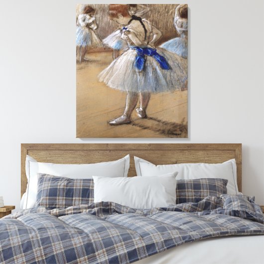 Degas Study of a Dancer Canvas Afdruk (Insitu (Slaapkamer))