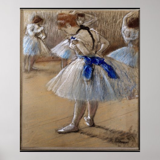 Degas Study of a Dancer Poster (Voorkant)