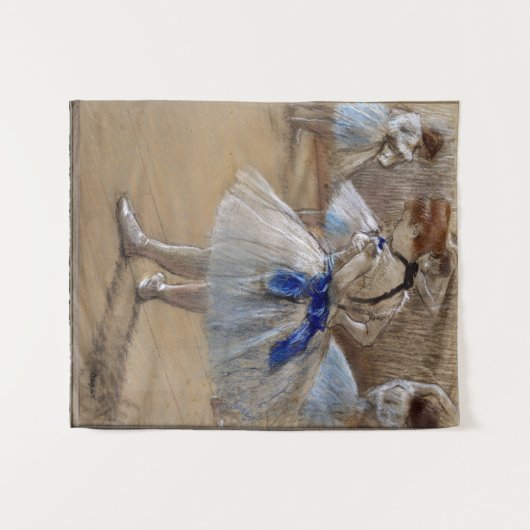 Degas Study of a Dancer Wandkleed (Voorkant (horizontaal))