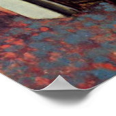 Degas - The Billiard Room, populair schilderij, Poster (Hoek)