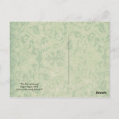 Degas "The Dance Lesson" Briefkaart (Achterkant)