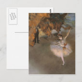 Degas The Star Briefkaart (Voorkant / Achterkant)