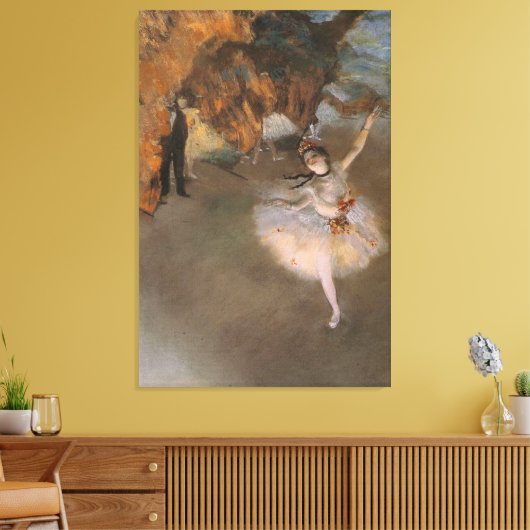 Degas The Star Canvas Afdruk (Insitu (Woonkamer))