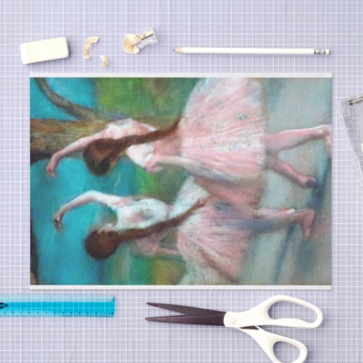 Degas Two Ballerinas Tissue Paper Tissuepapier (Craft)