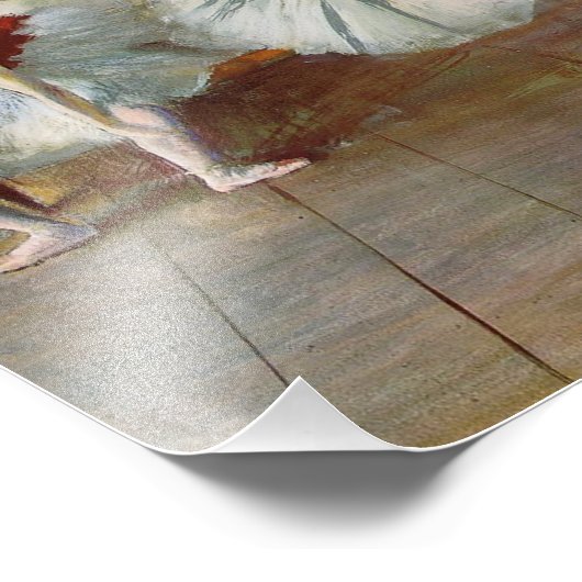 Degas Two Ballet Dancers Foto afdrukken (Hoek)