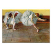 Degas Two Ballet Dancers Foto afdrukken (Voorkant)