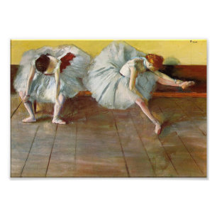Degas Two Ballet Dancers Foto afdrukken