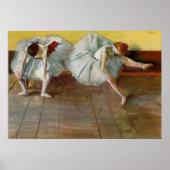 Degas Two Ballet Dancers Poster (Voorkant)