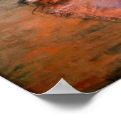 Degas - Vier Ballerinas op fase 1890 Poster (Hoek)