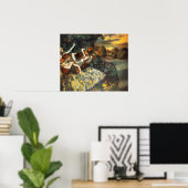 Degas Vier Dancers Poster (Thuiskantoor)