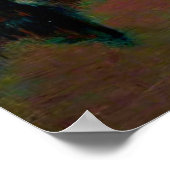 Degas - Voor de Uitvoering Poster (Hoek)