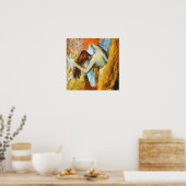 Degas - Vrouw bij haar Toilette 1905 Poster (Keuken)