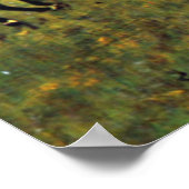 Degas - Wedrennen in Longchamp Poster (Hoek)