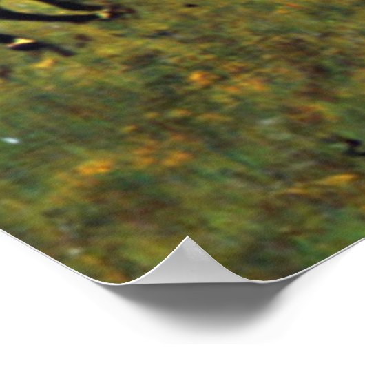 Degas - Wedrennen in Longchamp Poster (Hoek)