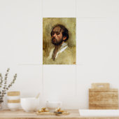 Degas - Zelfportret Poster (Keuken)