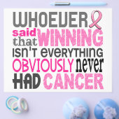 Degene die Breast Cancer zei Flyer (Enkel)