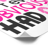 Degene die Breast Cancer zei Poster (Hoek)