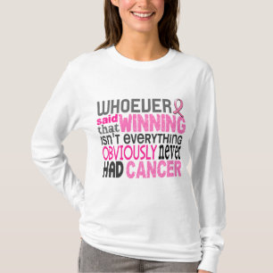 Degene die Breast Cancer zei T-shirt