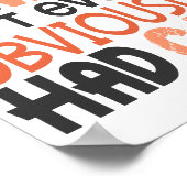 Degene die Endometrial Cancer zei Poster (Hoek)