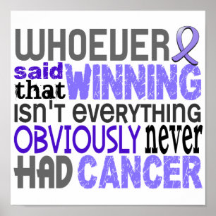 Degene die Esophageal Cancer zei Poster