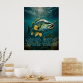 Degene die het Poster met gedicht heeft weggehaald (Keuken)