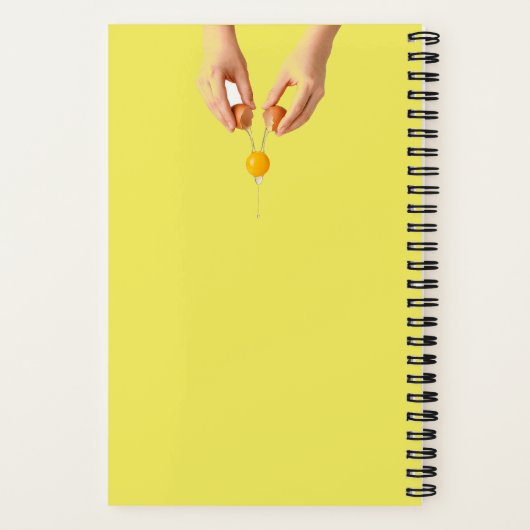 Degene die het receptenboek van het boek heeft (Achterkant)