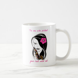 Degene die je laatste wilde haver heeft gefotograf koffiemok
