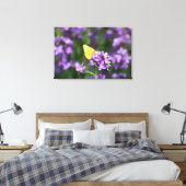 Degene die opvalt vlinderfotografie kunst canvas afdruk (Insitu (Slaapkamer))